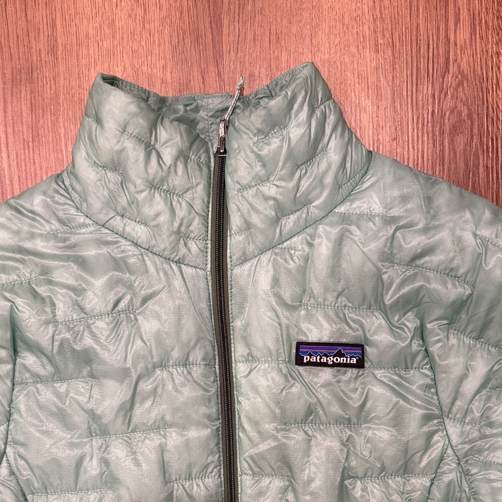Patagonia Mint Quilted Jacket